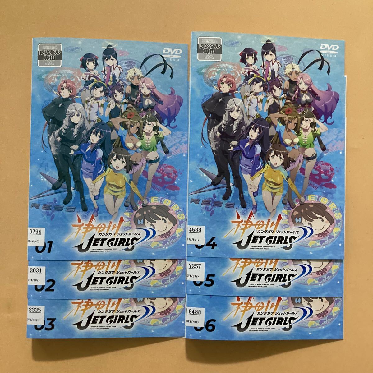 J09-22)美品 神田川JET GIRLS ジェットガールズ とらのあな BD/DVD