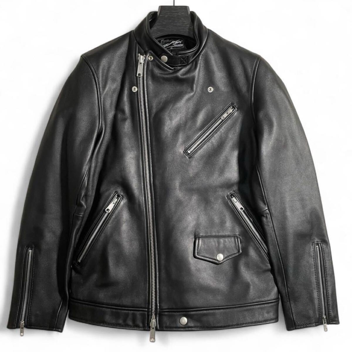 GARNI × RATTLE TRAP コラボ ダブルライダースジャケット