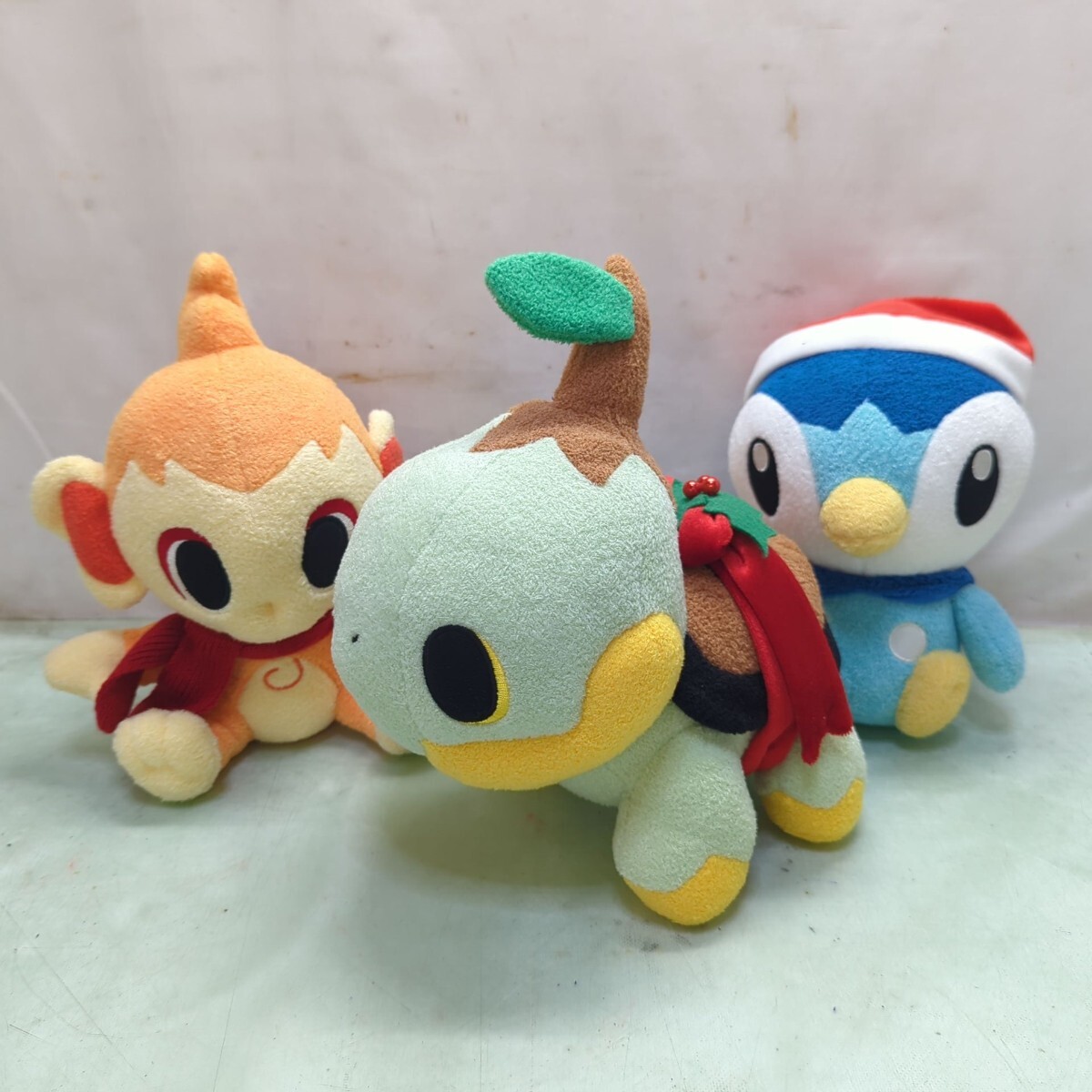 ポケモン　ペッツ　ポッチャマ　ヒコザル ポケモン モンコレ うたたね ナエトル クリア 中古】ポケモン