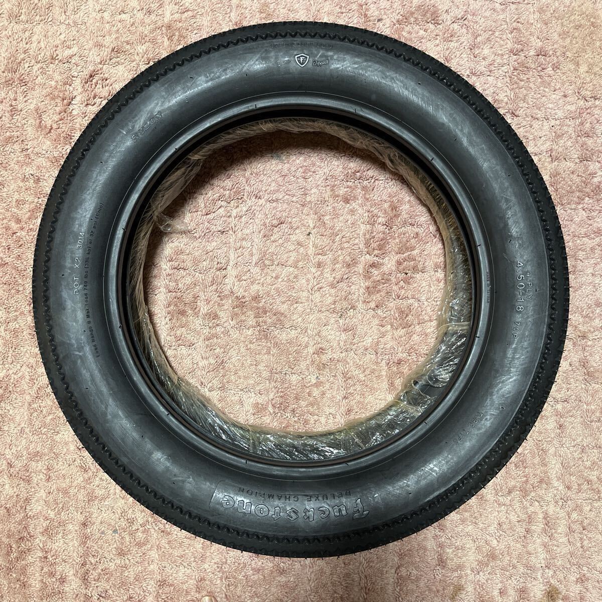 Fuckstone 4.50-18 タイヤ firestoneファイヤーストーン goods
