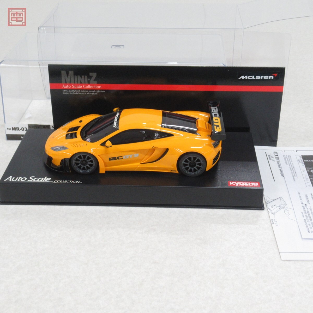 京商 KYOSHO Mini-Z ミニッツ F1 マクラーレン メルセデス MP4