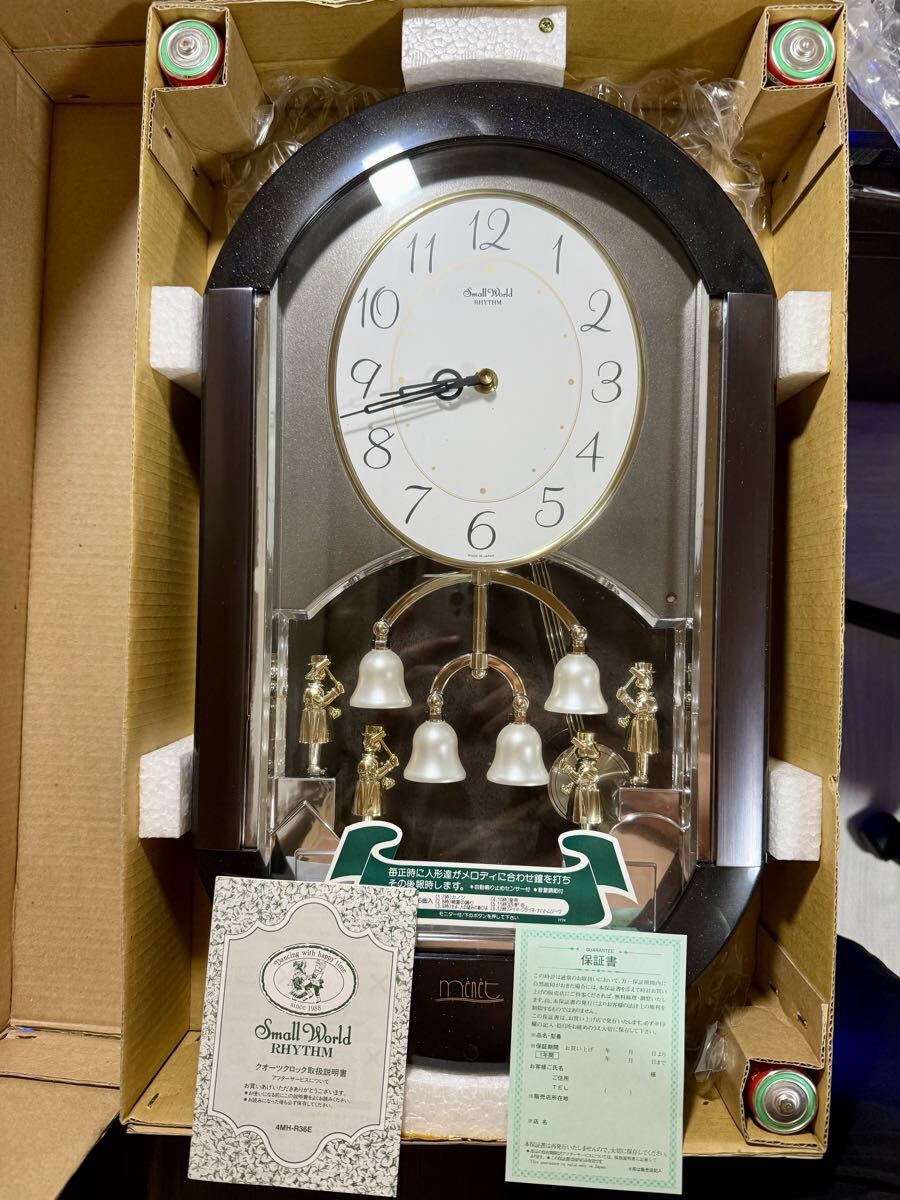 【未使用品】リズム時計　からくり時計掛時計 4MH751CZ 廃盤 リズム時計 からくり時計 掛時計 4MH751CZ - メルカリ