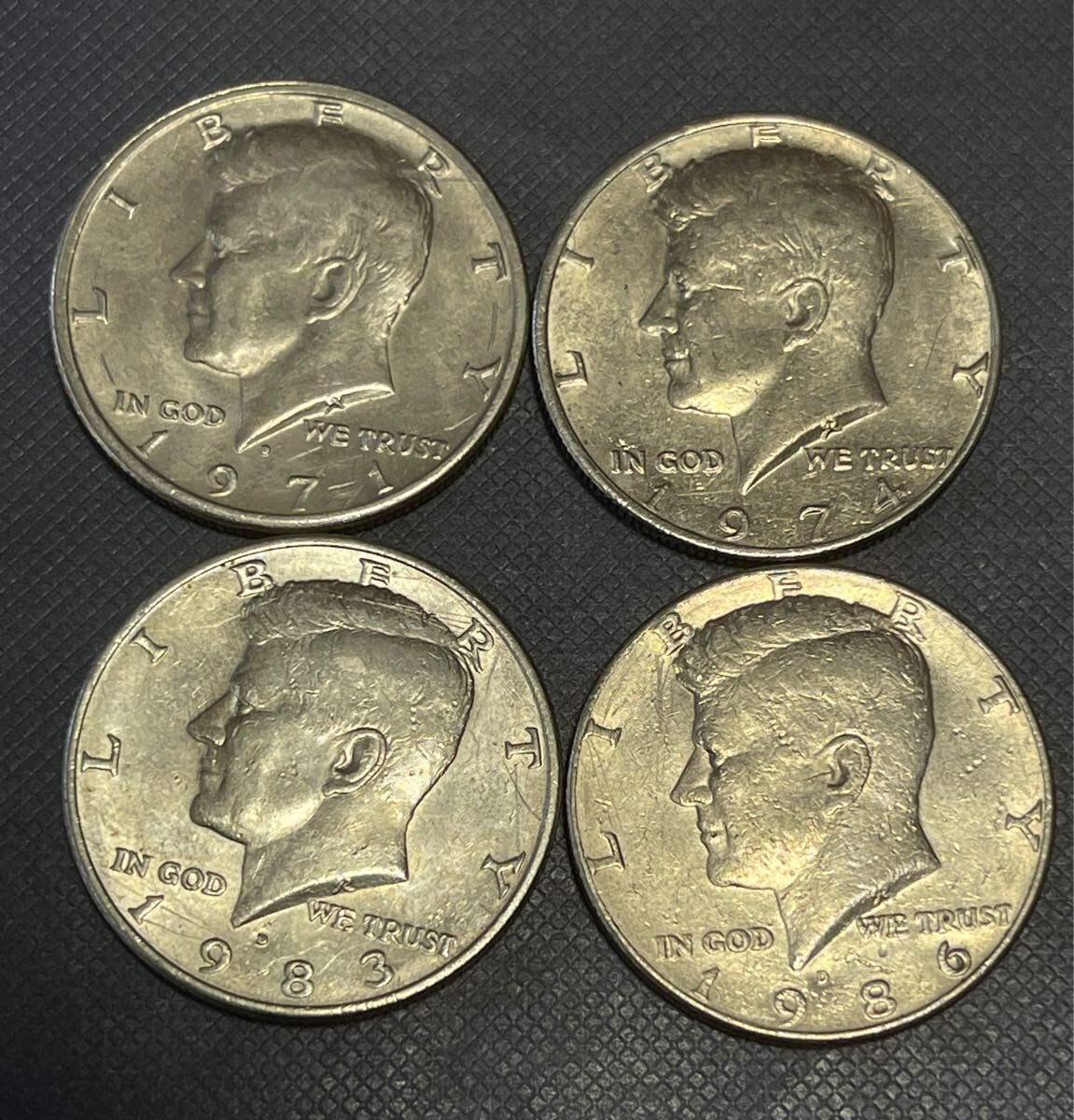 アメリカ ケネディ50セントコイン 1974年 D刻印 送料無料（9377）USA 貨幣 硬貨 ハーフダラー ドル の落札情報詳細 -  Yahoo!オークション落札価格検索 オークフリー