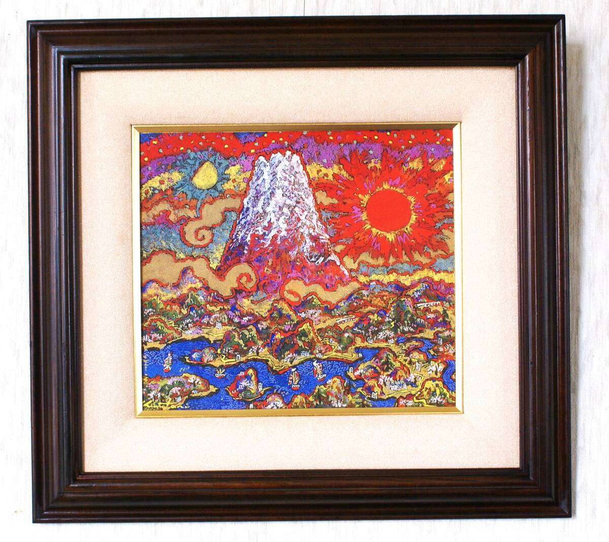 土屋茂　油彩画（SM）【サントリーニ島】 2025年最新】サントリーニ島絵画の人気アイテム - メルカリ