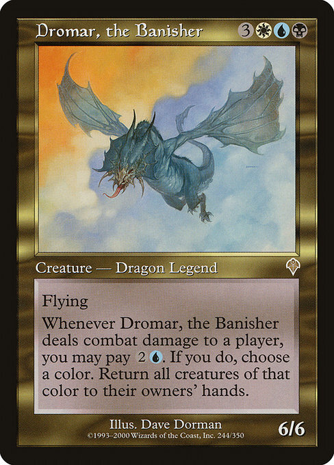 旧枠Foil】追放するものドロマー/Dromar, the Banisher【MTG】の落札
