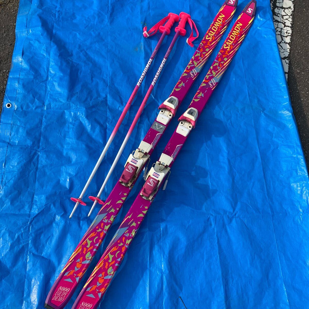 Salomon EQUIPE8 3V 168cm [103-62-93] サロモン エキップ スキーの