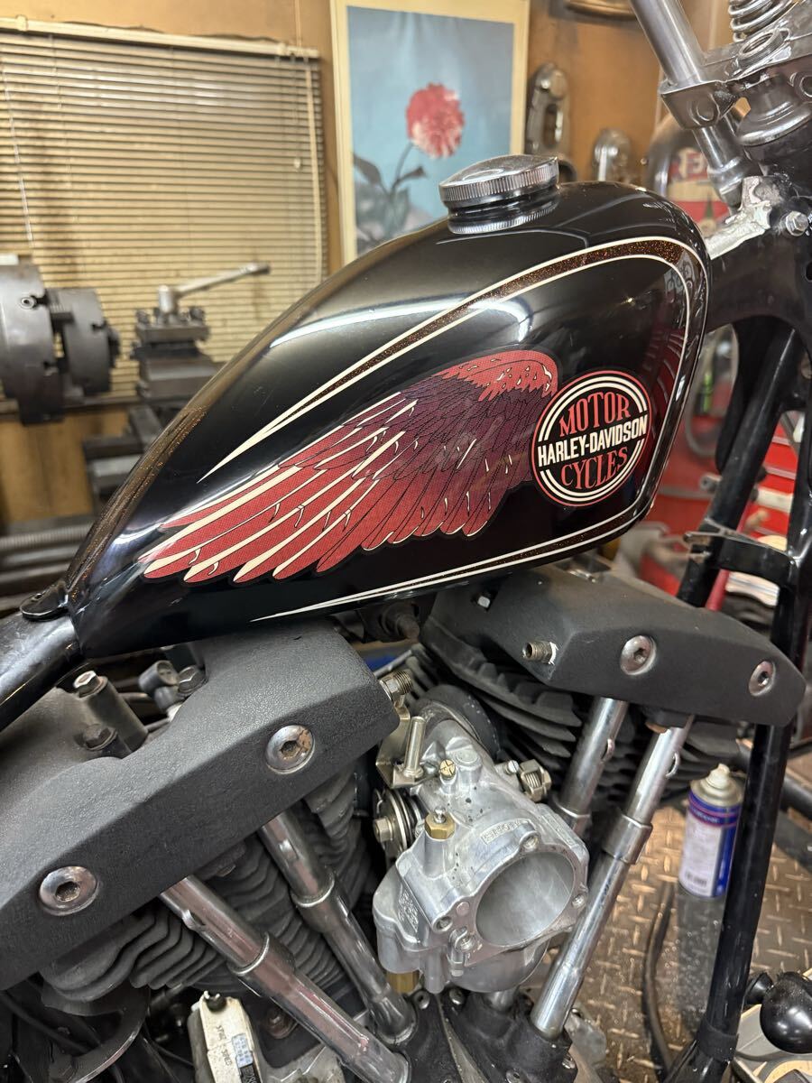 新品】ナロースポーツスタータンク カスタムペイント ショベル パン