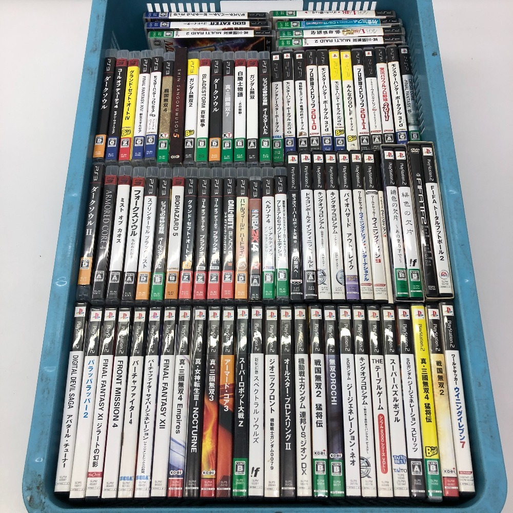 05w16425★1円~ 【ゲームソフトまとめ】PS3 PS2 PSP ダークソウル ファイナルファンタジー パワプロ みんなのGOLF 他 中古品 【館林店】の1番目の画像