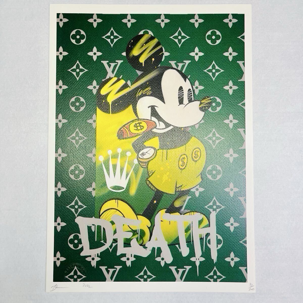 新品】希少♪2019年版 世界限定100枚☆DEATH NYC banksy バンクシー