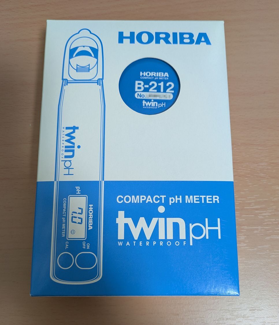 HORIBA twin pH コンパクト pHメーター B-211 // 染色 藍染の落札情報