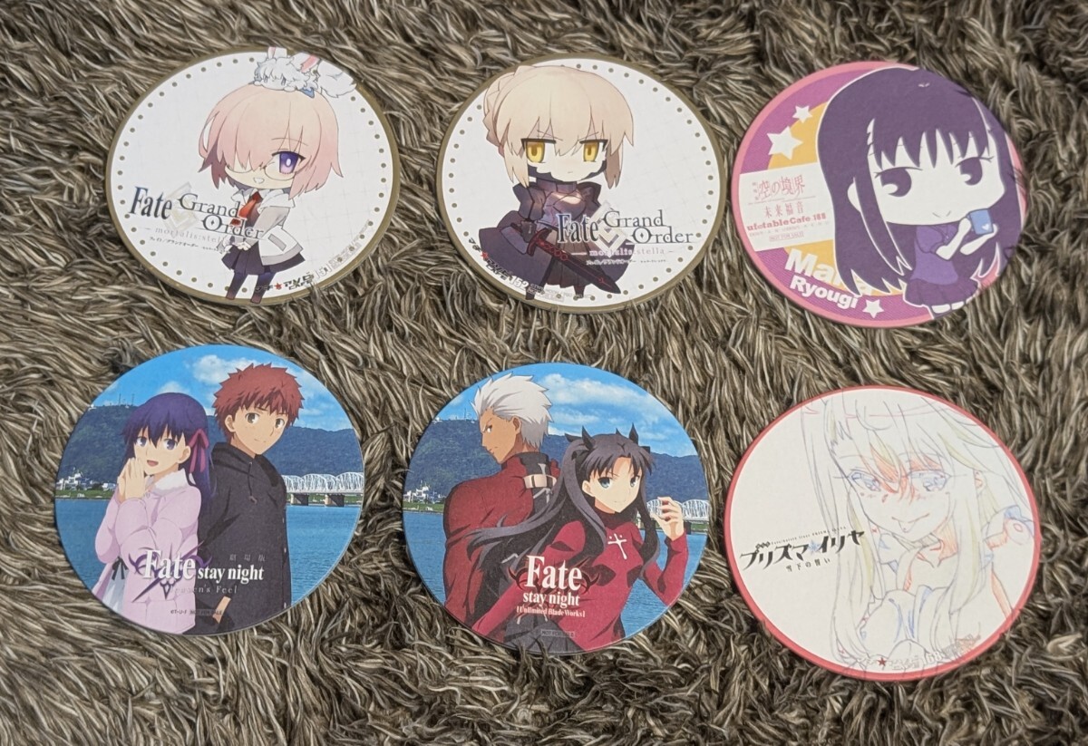 新品】Fate/stay night UBW 複製ミニ色紙（B) 遠坂凛 大人 ufotable の