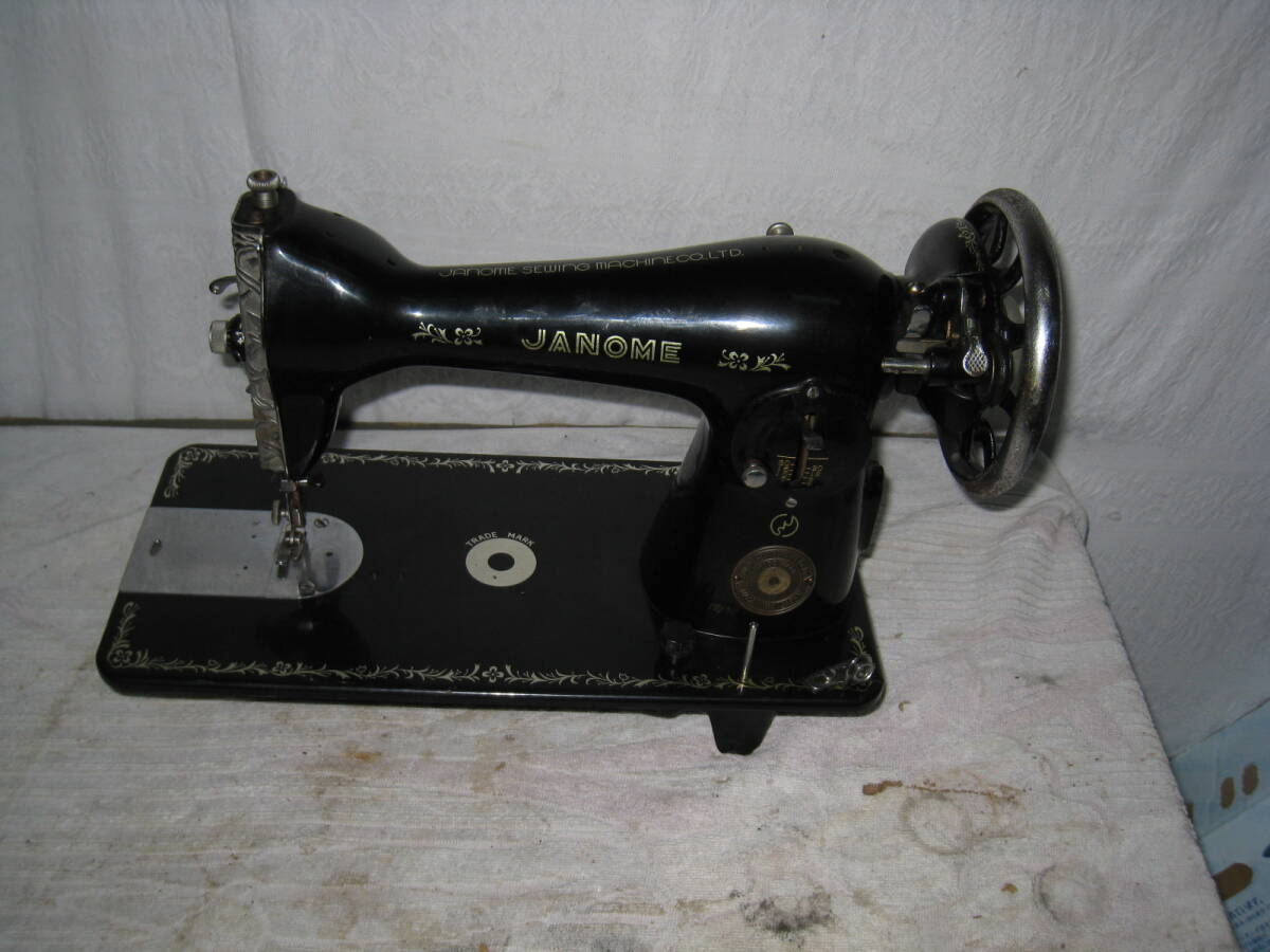 FUJI JANOME フジ ジャノメ ミシン レトロ アンティーク 工業ミシン