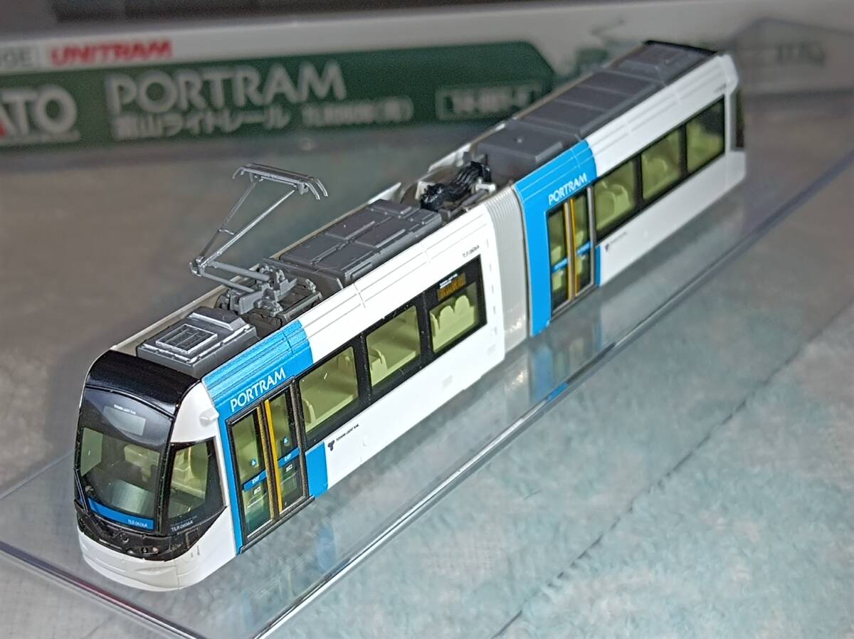 やや傷や汚れあり】KATO カトー 14-801-8 Nゲージ PORTRAM 富山ライト