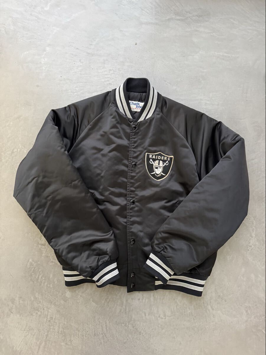 レア 希少90's RAIDERS スタジャン レイダース NFL 長瀬智也
