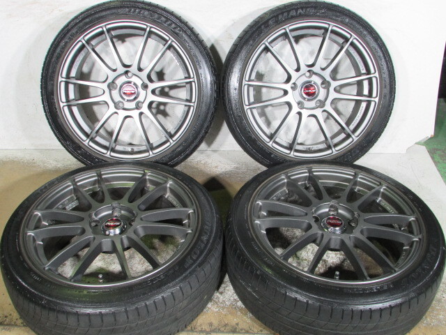 美品！RAYS グラムライツ 57XV☆17インチ 7J +50 PCD114.3-5H