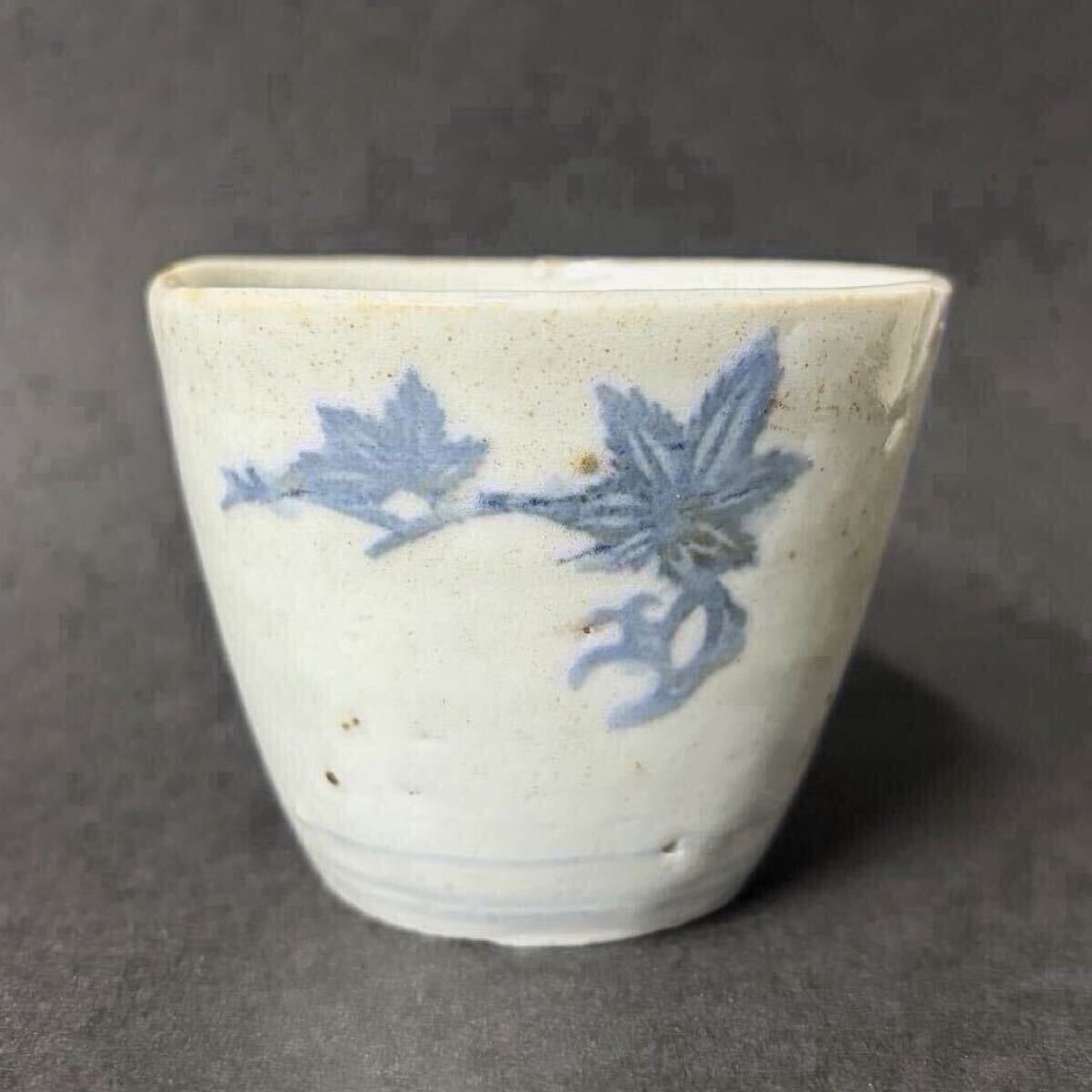 古伊万里 こんにゃく印判 蕎麦猪口 初期手 江戸時代 盃 古美術 蒟蒻印判 骨董 オンライン販売店舗 古伊万里 こんにゃく印判 蕎麦猪口 初期手 江戸