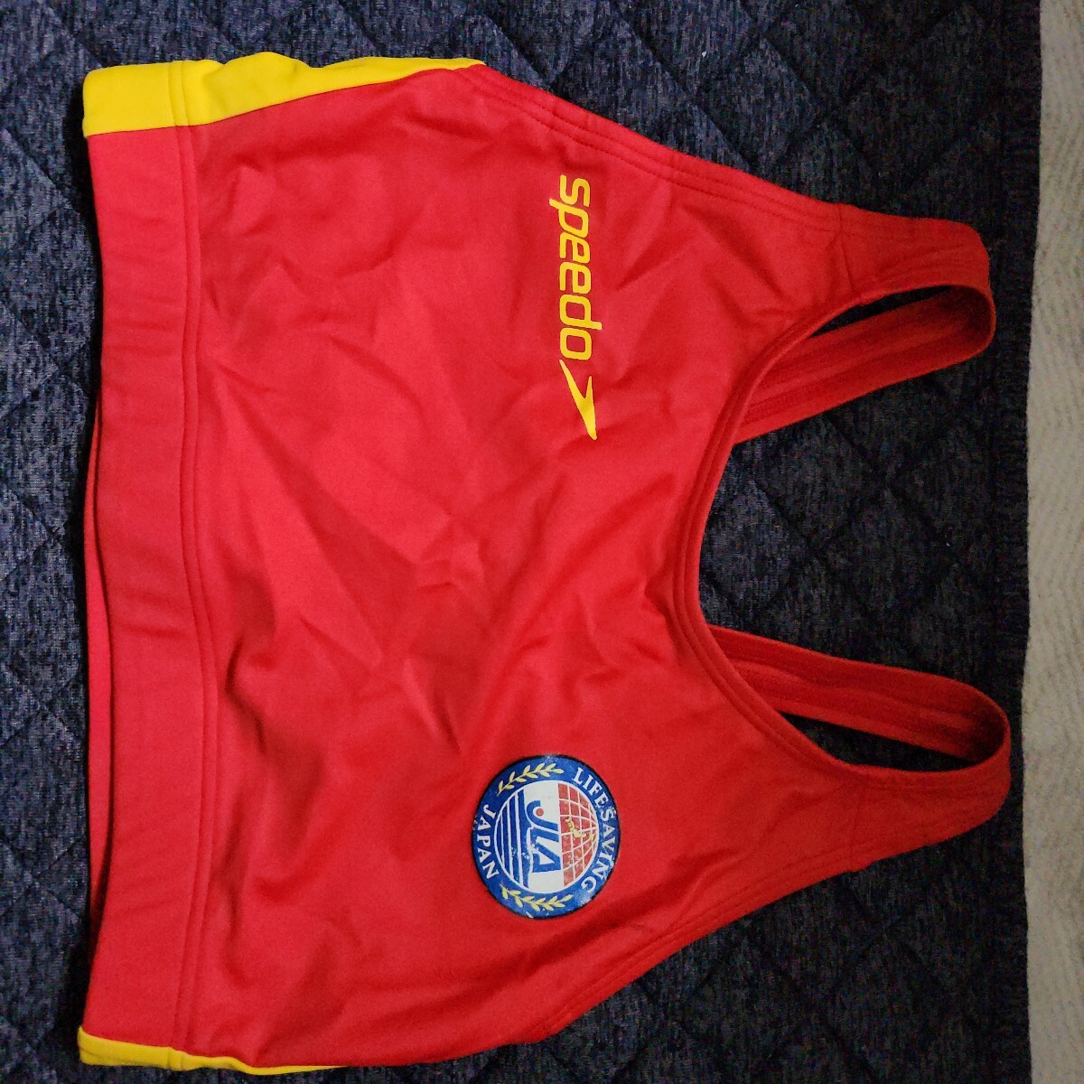 中古】JLA公式ライフセービング パトロール競泳水着 ライフセーバー