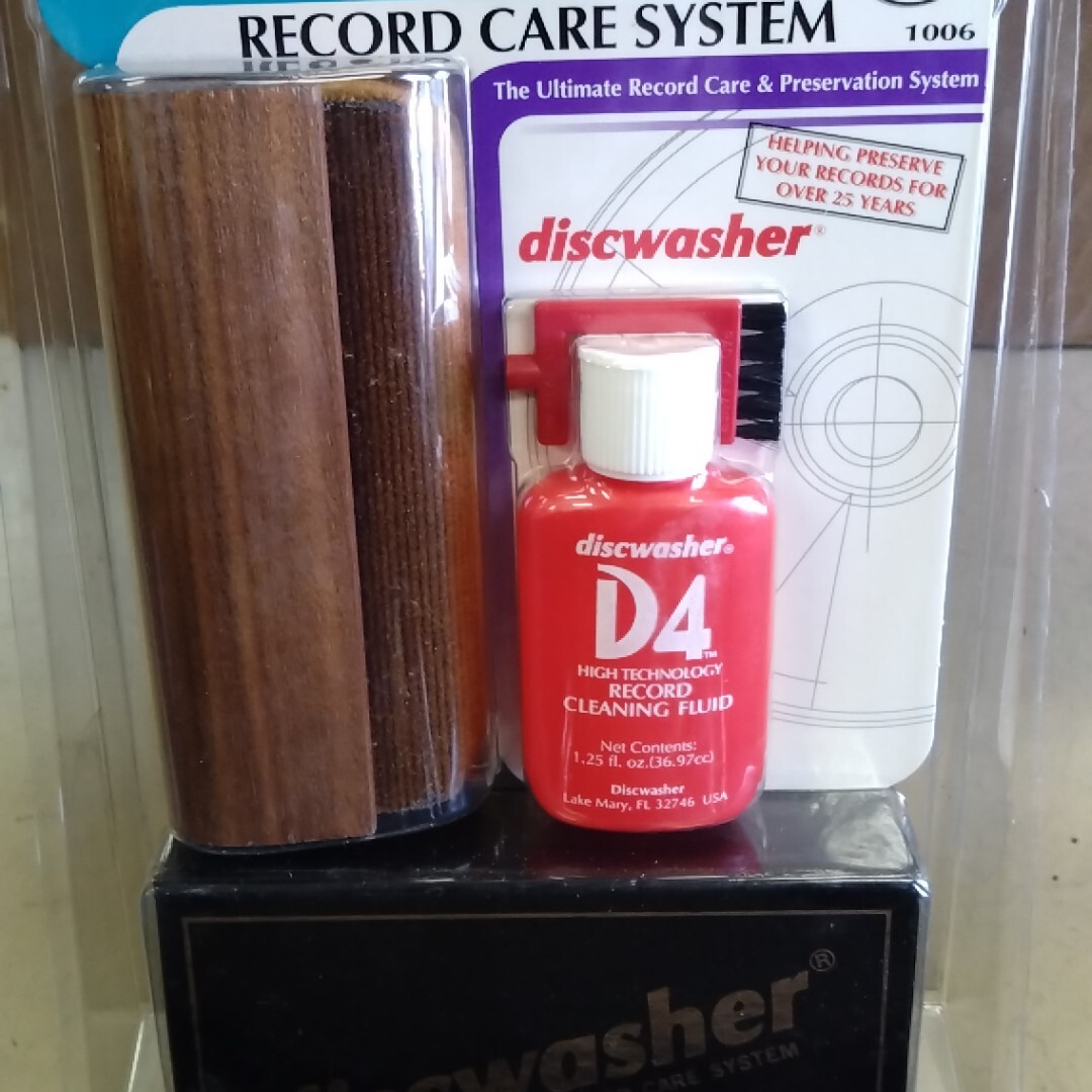 【傷や汚れあり】discwasher DiscSet レコードクリーナー[ディスクウォッシャー][ディスクセット][USA][D4][SC-2 ...
