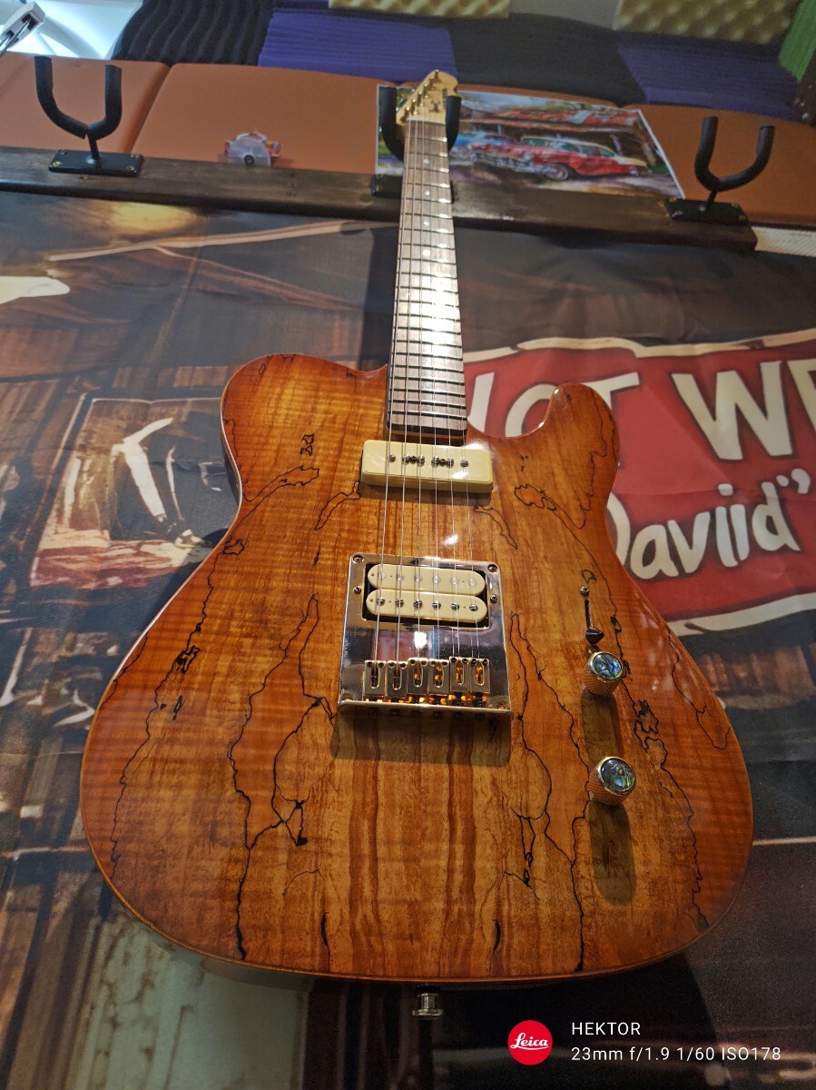 中古】＜ PLAYTECH プレイテック LP500QT PREMIUM F-Hole レスポール