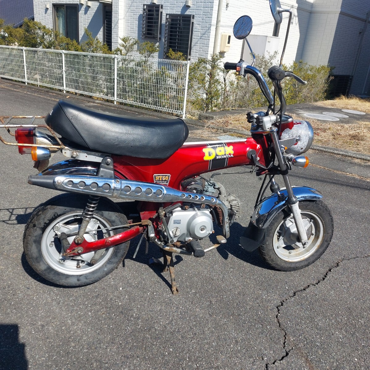 ホンダ イブ50 レストアベース 在庫整理！旧車・希少！ホンダ イブパックス（白）割れ無し レストア