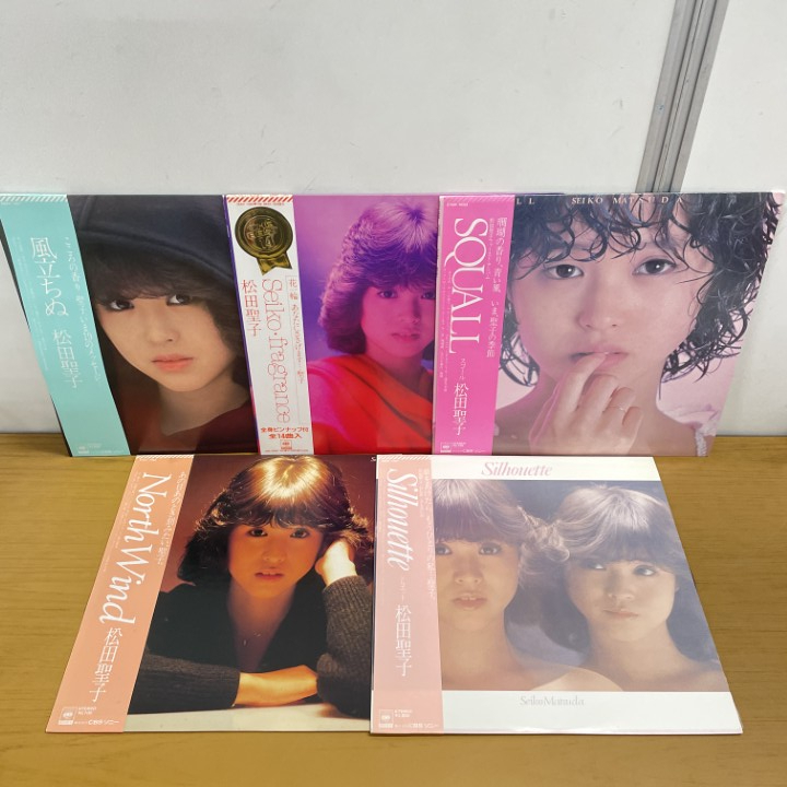 LPレコード 松田聖子 North Wind デビュー2枚目のアルバム 全10曲、美