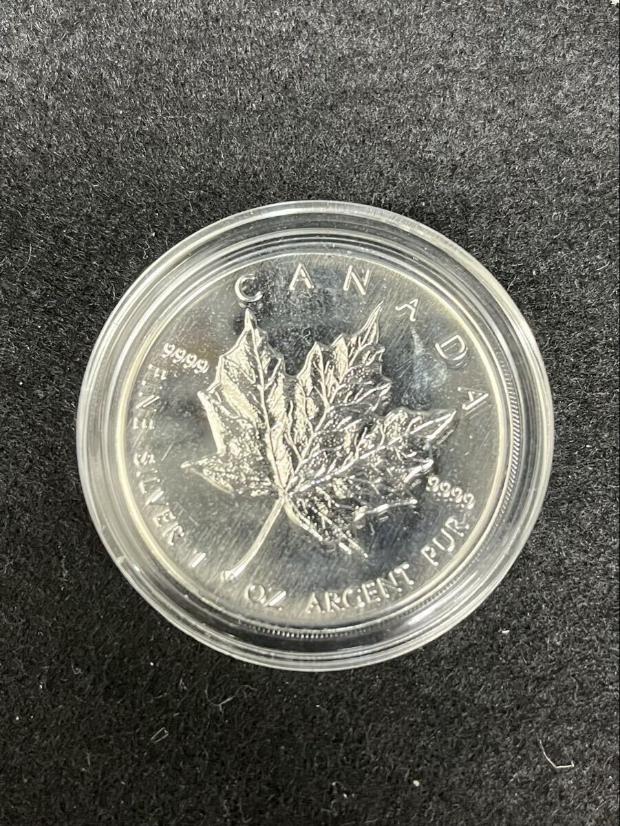 K24 エリザベス2世 カナダ 1/4oz 7.8g メイプルリーフ 10DOLLARS 1995