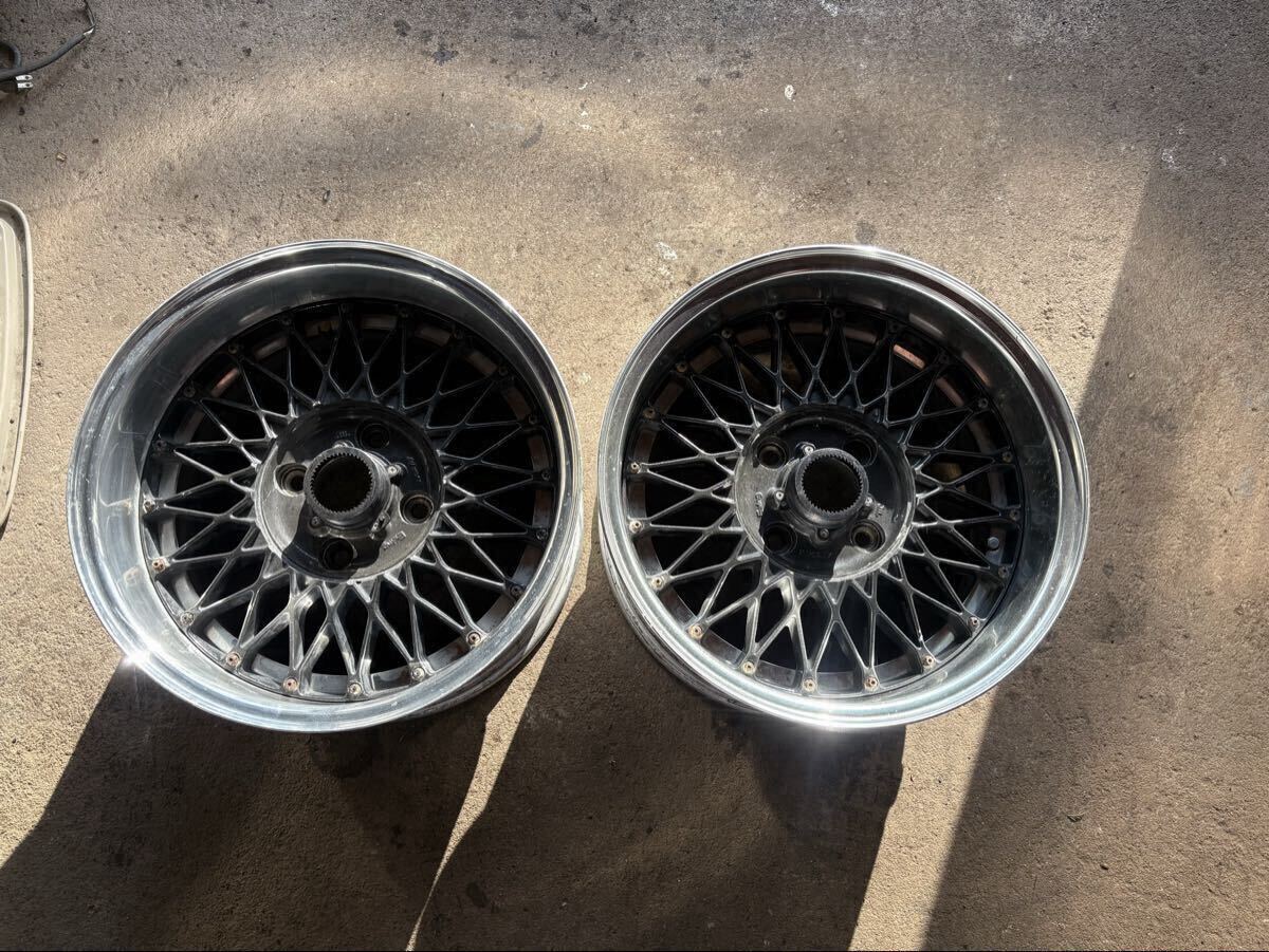 中古】□ワーク イーウィング WORK E-WING Ⅱ EWING 15×7J 114.3 4H +
