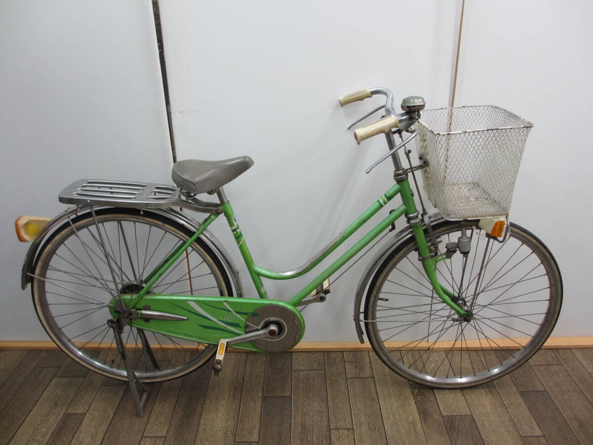 傷や汚れあり （詳細）】☆実用車 山口自転車 山口ベニー号 昭和レトロ