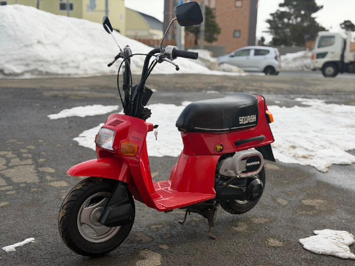 美車】ホンダスカッシュ 実動ベース車 旧原付 スカピン AB11 HONDA 