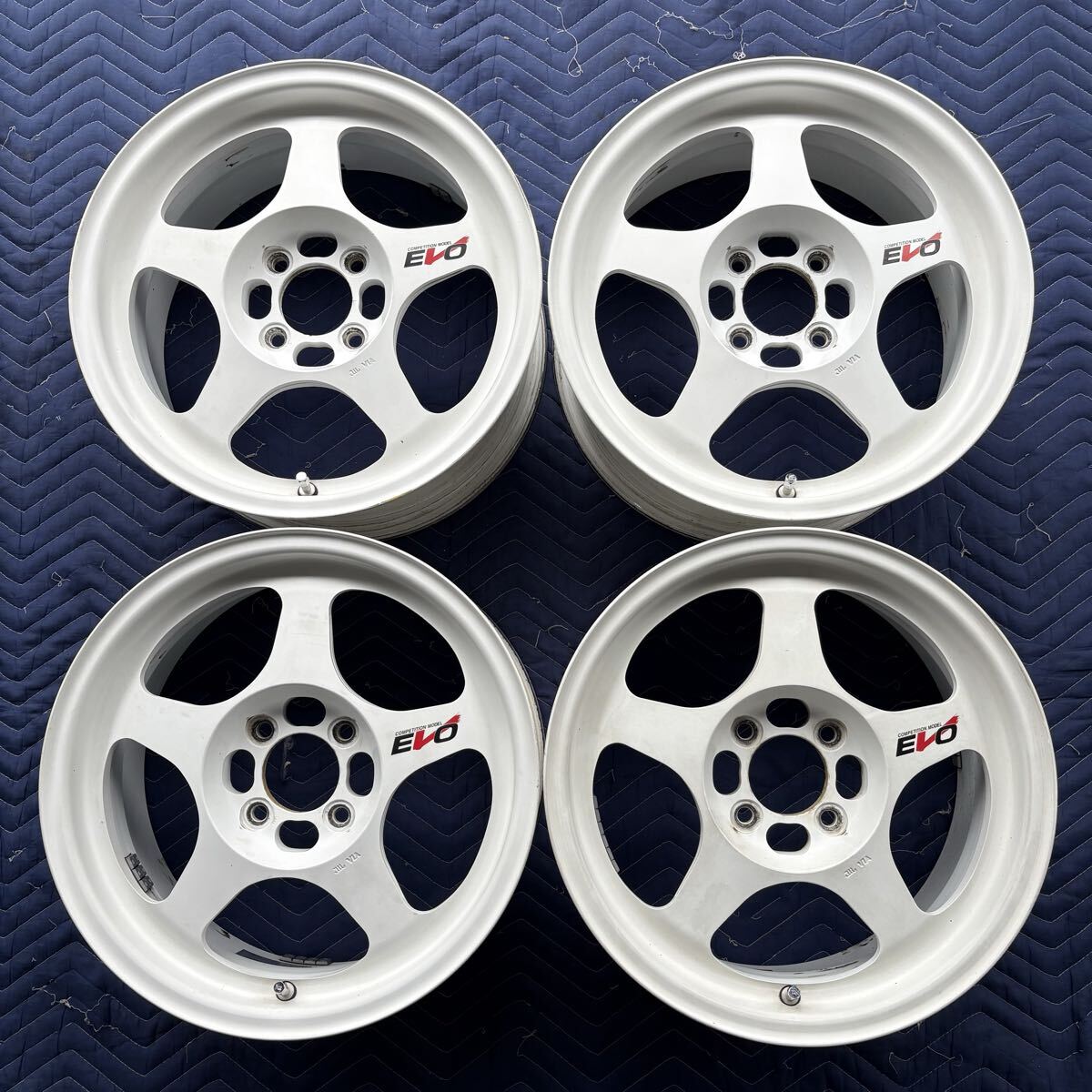 中古】軽量！希少サイズ☆ENKEI エンケイ ES ターマック 15インチ 7J