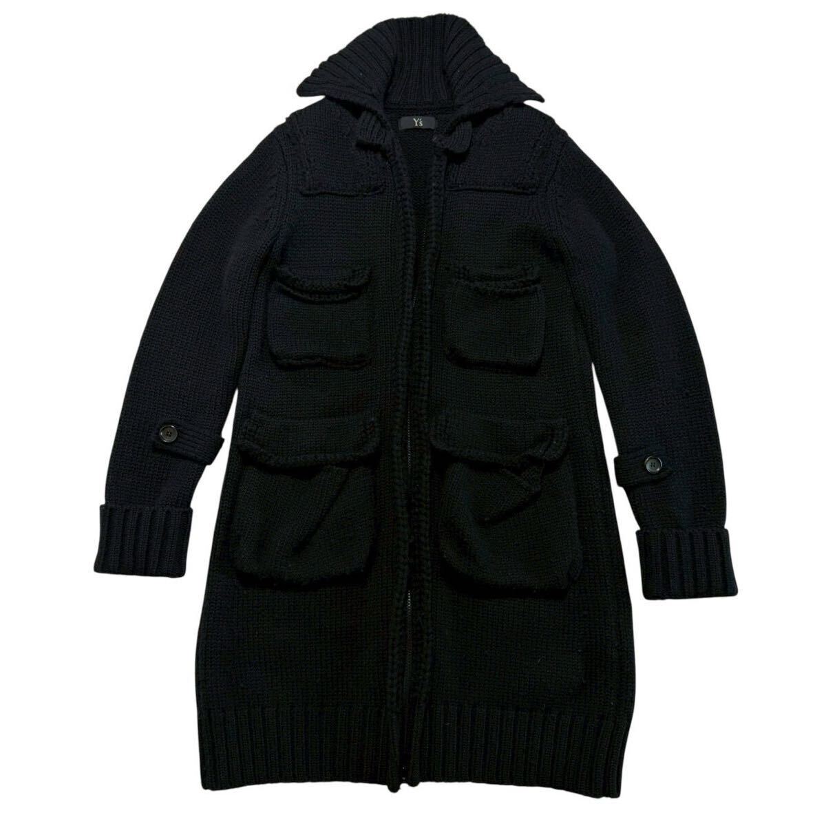 Yohji Yamamoto POUR HOMME 2006aw ウール 手編み ビッグシルエット 