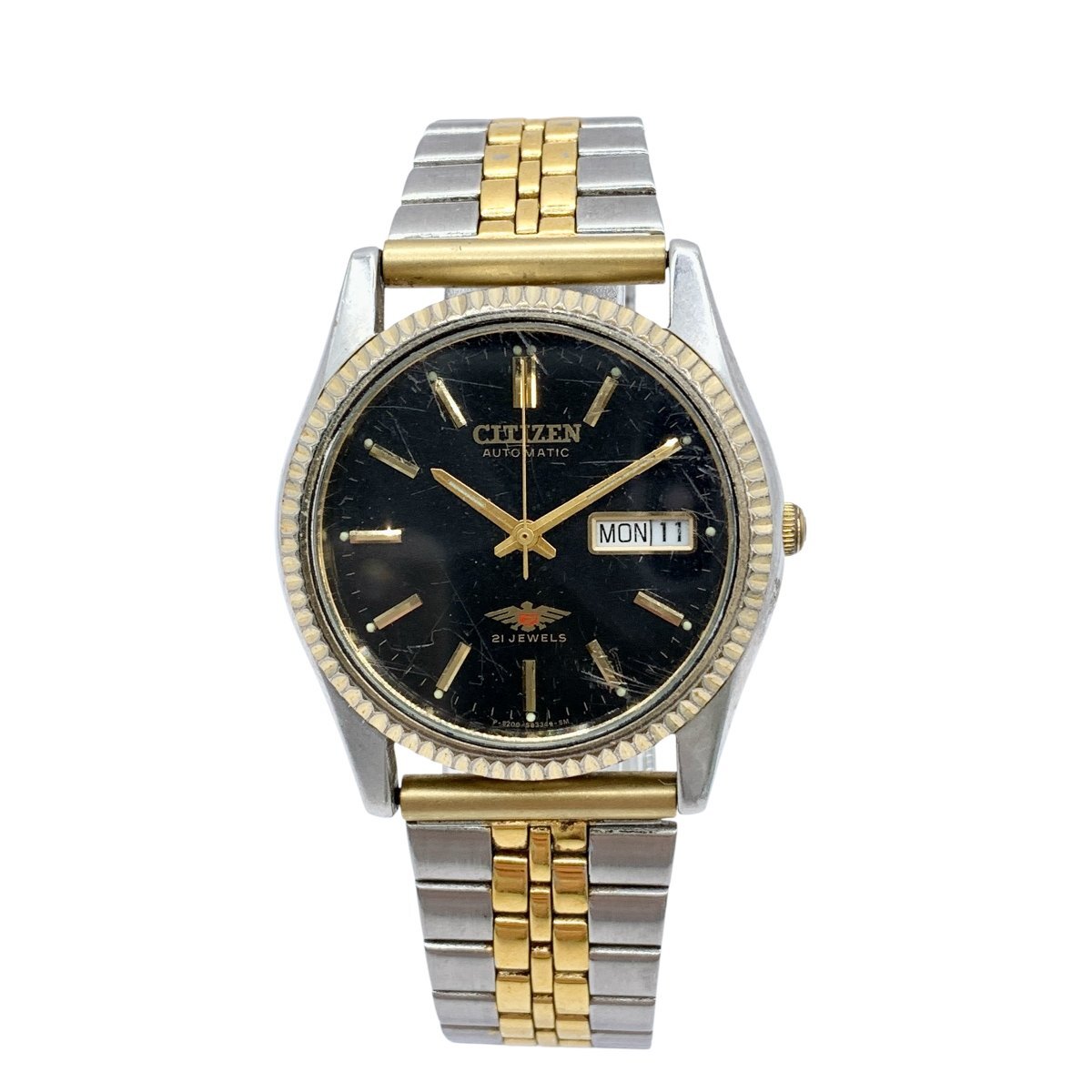 f049◇CITIZEN シチズン イーグルセブン 7 21石 4-038843 SMT 自動巻き 