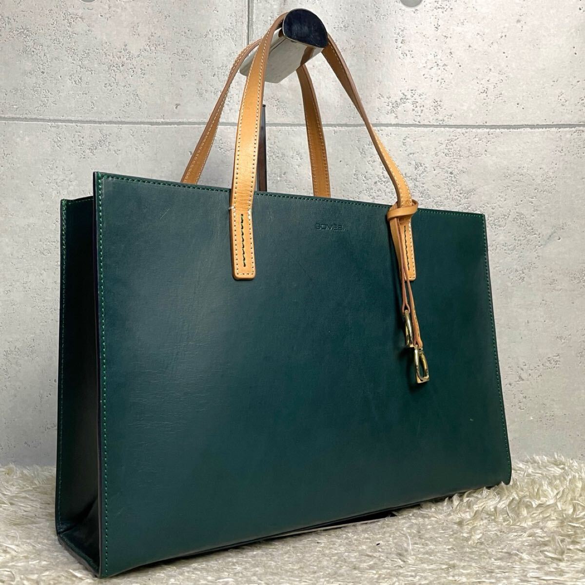 廃番品*SOMES/ソメスサドル*ヌメ*レザー*トートバッグ*トート*バッグ 