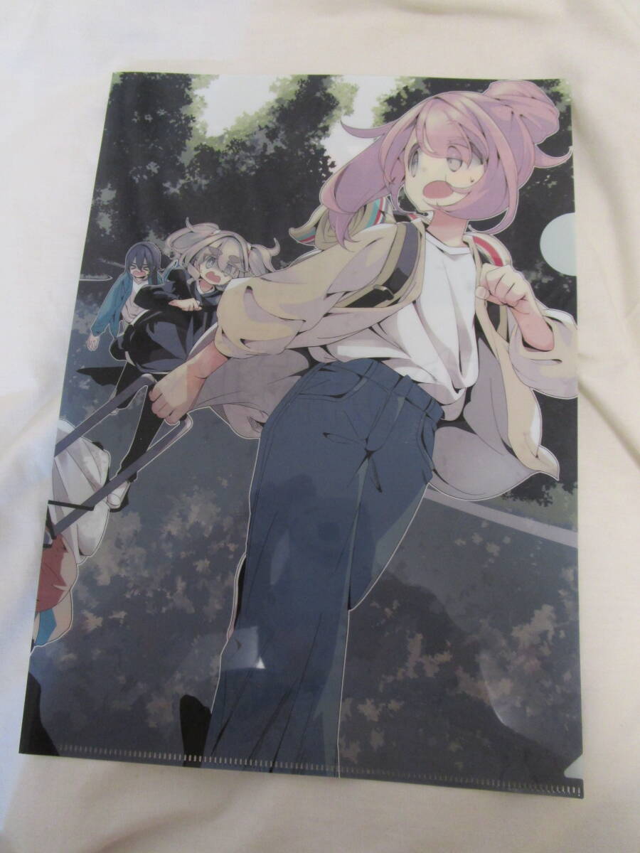 新品】☆ ゆるキャン△ 描き下ろし A4クリアファイル 夏キャン Ver