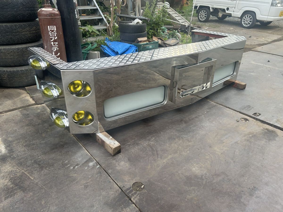 未使用に近い】木更津ステンレス 大型ナンバーサイズ ステンレス