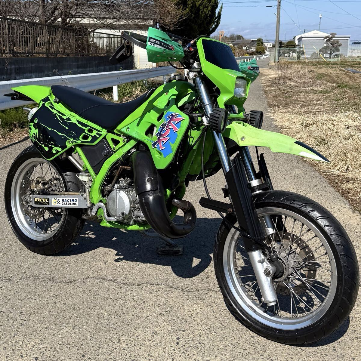 カスタム多数 スズキ TS125Rモタード仕様の落札情報詳細 - Yahoo