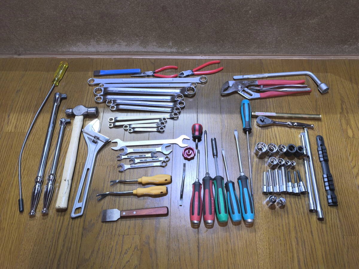 60年代 スナップオン snap-on 1/4 ラチェット・ソケットセット メタル 