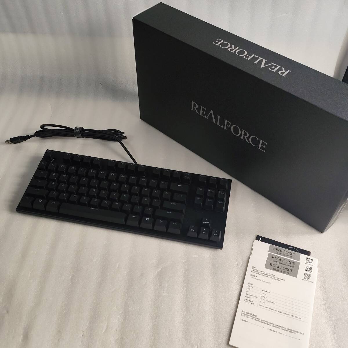 □東プレ Realforce 106S LA0200 静電容量 キーボード PS/2 All30g