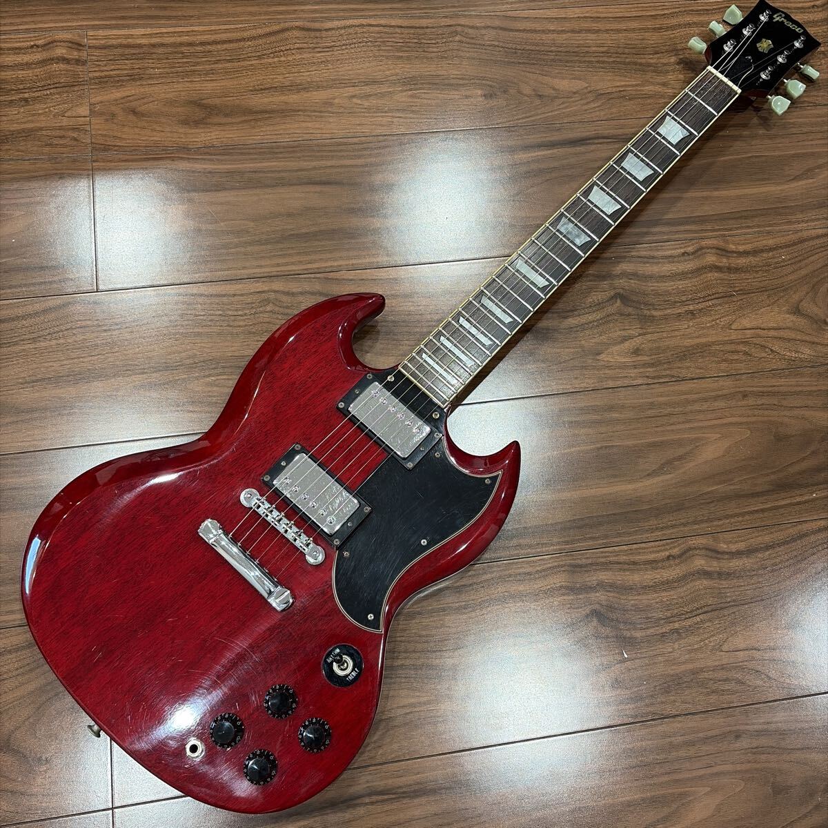 □ Greco グレコ フジゲン 日本製 EG850 レスポール ギター 希少 80