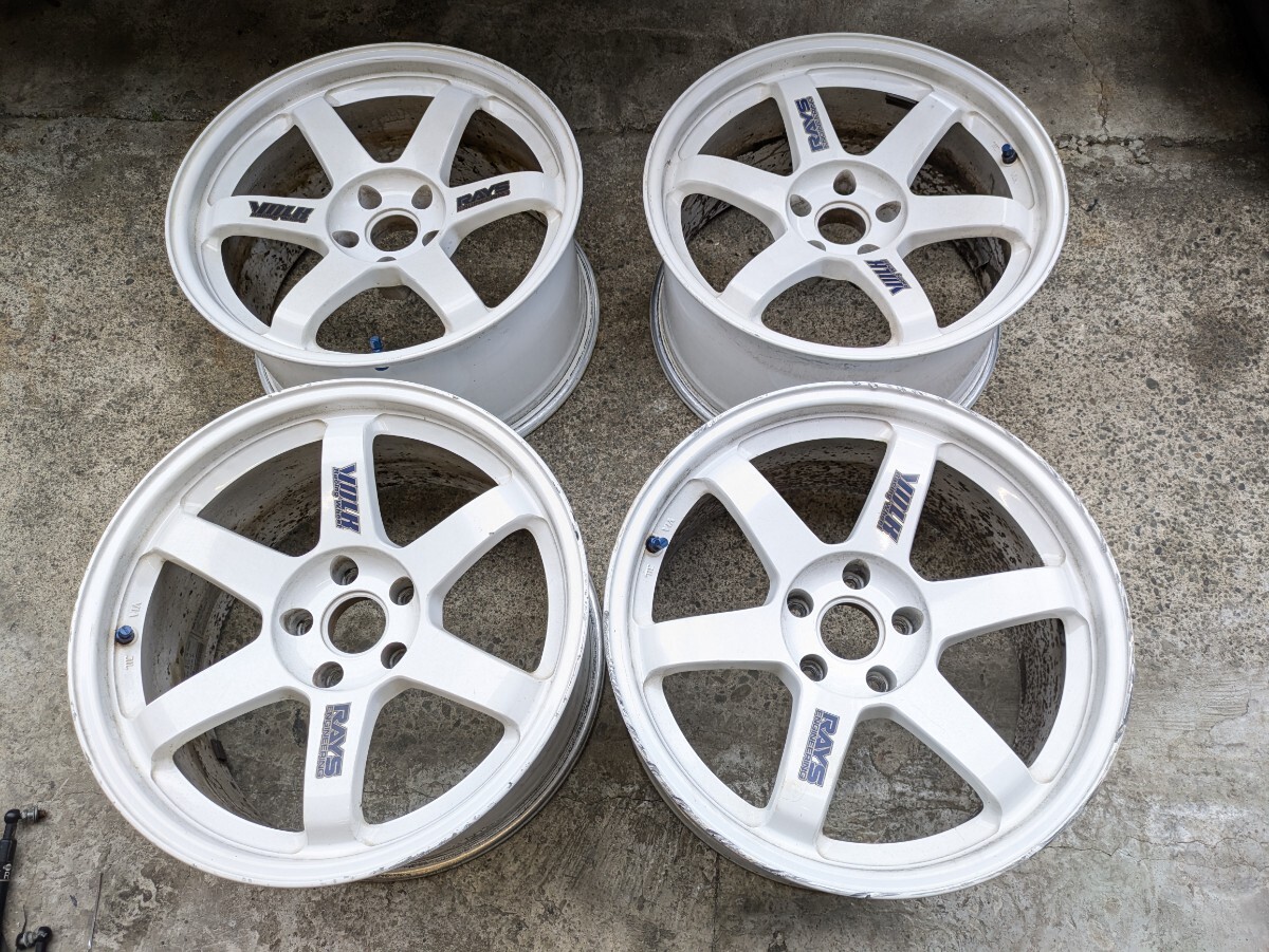 WORK ワーク VS-KF メッキ 18インチ 9J +38 10J +33 PCD114.3 5穴 深
