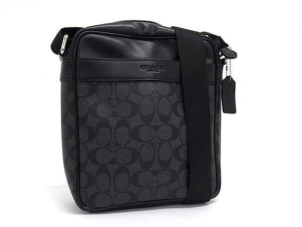 未使用級【 COACH コーチ ショルダーバッグ メンズ ヘリテージ