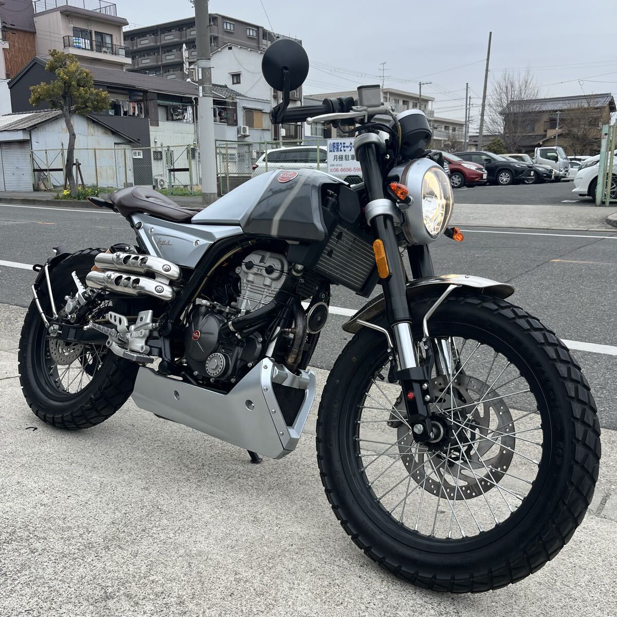カフェ スタイル セロー225 10cmローダウン セパハン仕様 クラシック