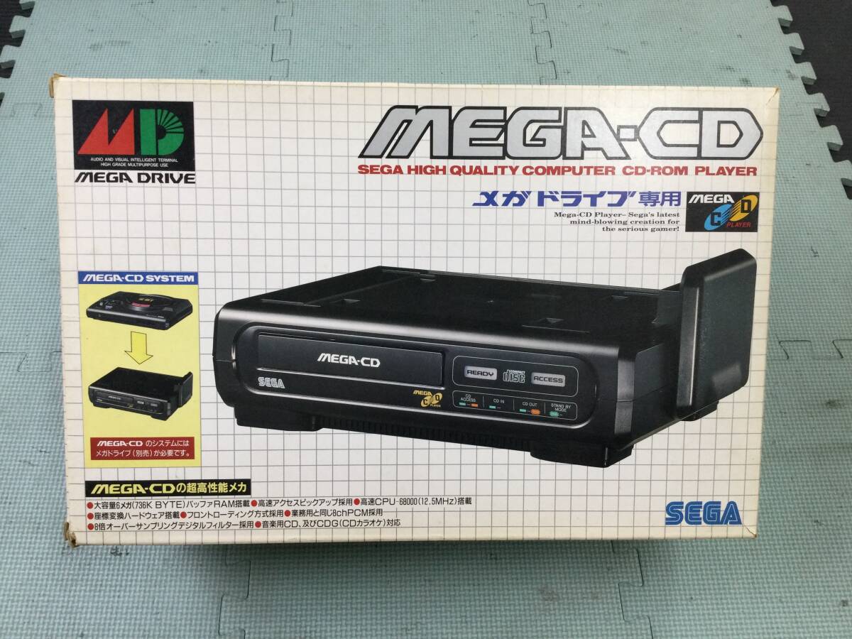 MEGA-CD キャプテン翼 帯つき 美品 メガCD メガドライブ TECMO T-36014