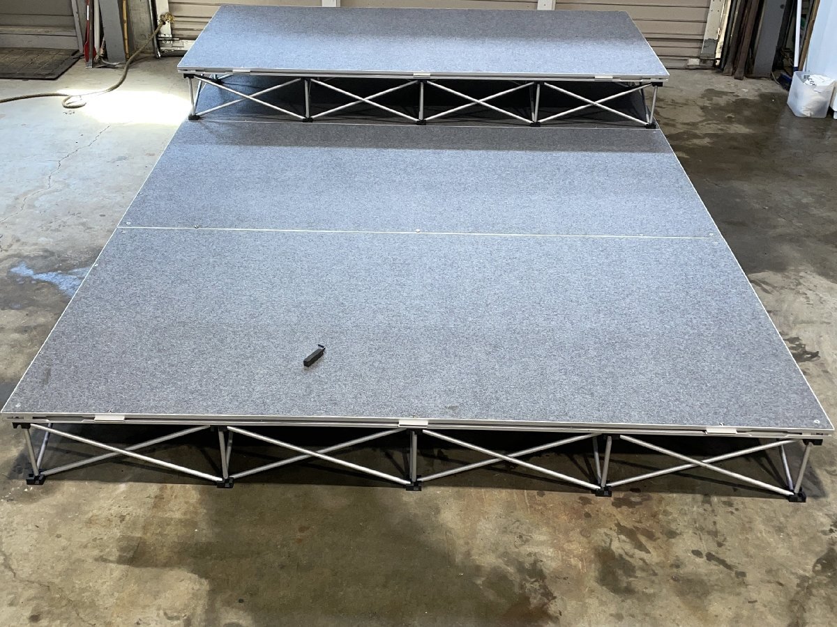 東京都のその他 INTELLI STAGE 簡易ステージ4m×2m ライザーセット