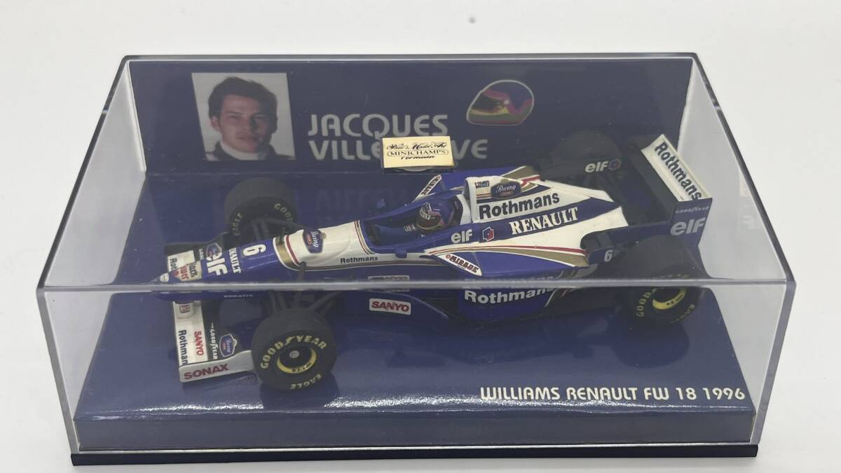 訳あり完成品】タメオ 1/43 ウィリアムズルノーFW18 ジャック