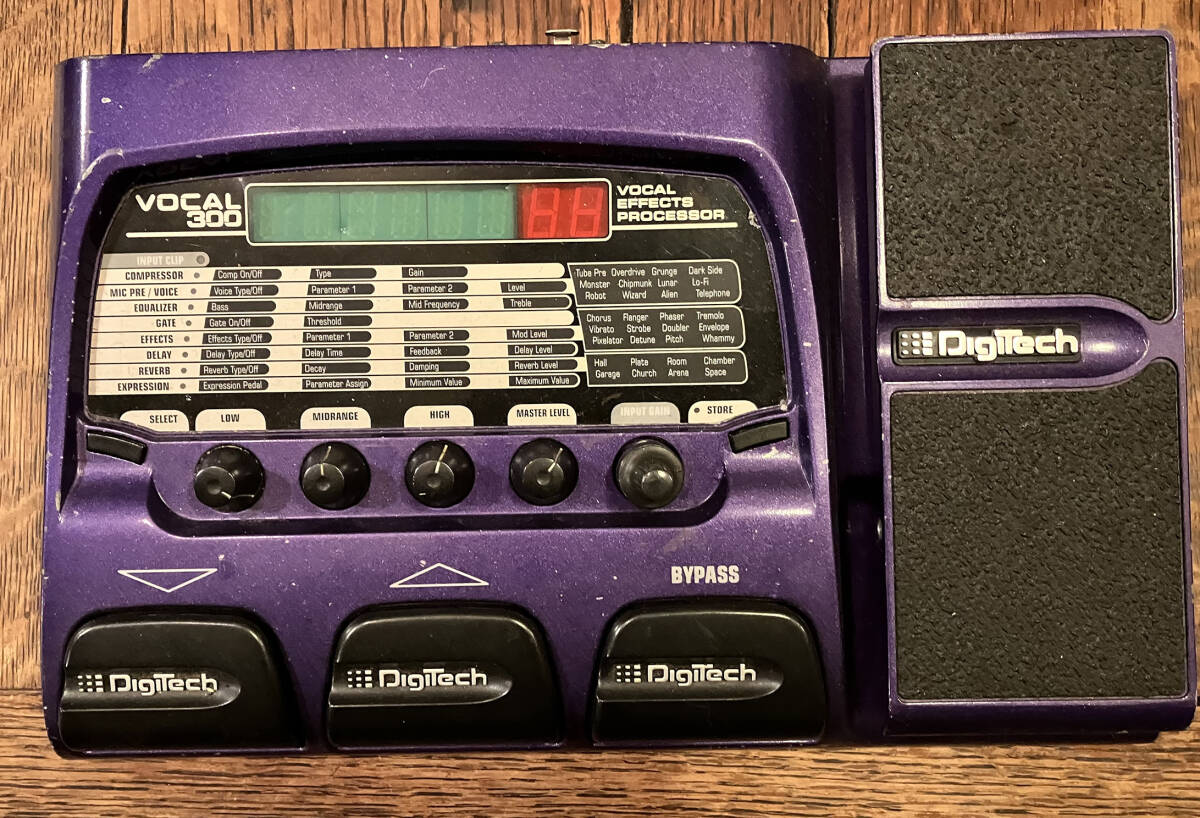 中古】値下げ! Digitech TSR-24S Ver.2 空間系マルチ取説あり 本田毅の