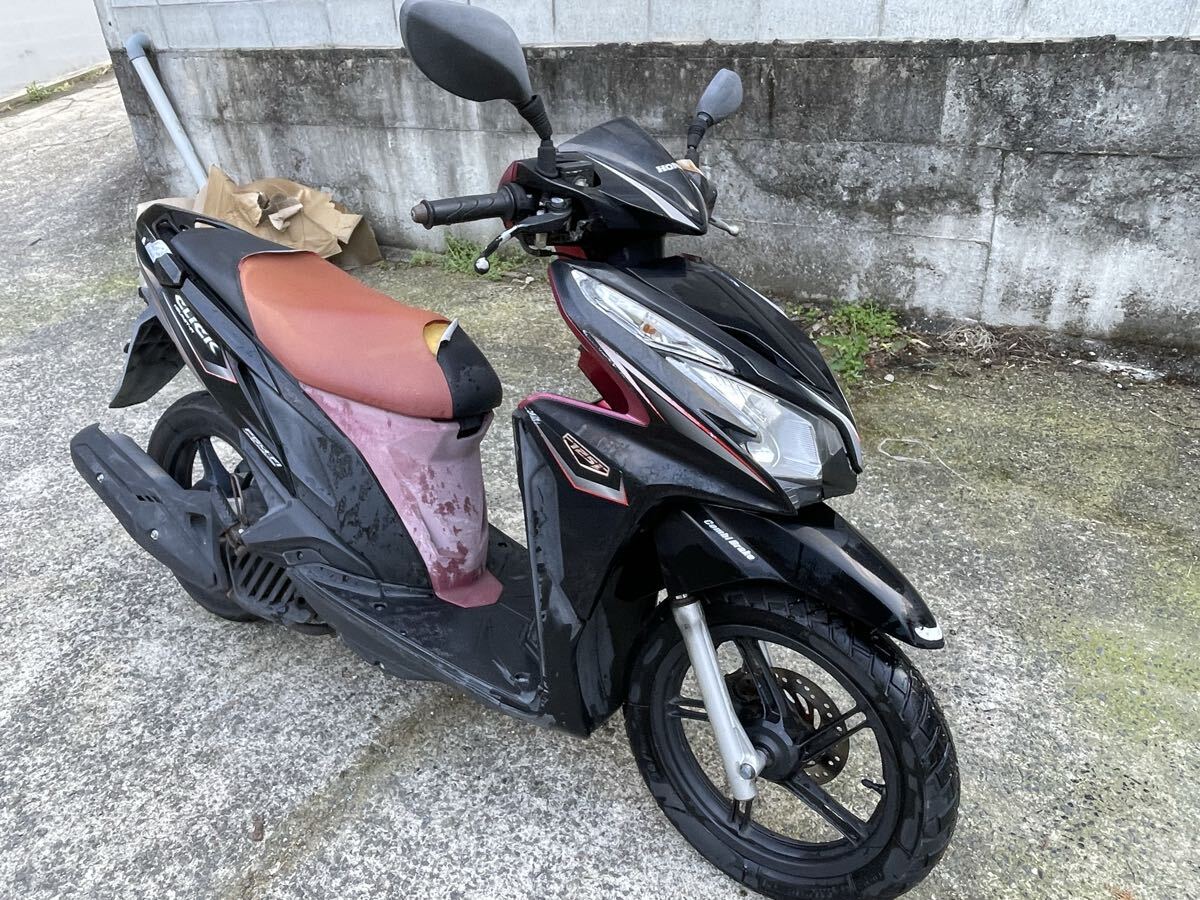 傷や汚れあり】☆珍車☆ホンダクリック110☆好調☆兵庫発の落札情報 