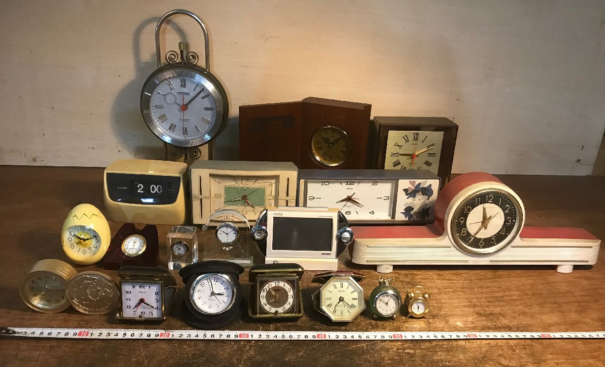 中古】かわいい 置き時計 maruman からくり インテリア 動作OK 美品 の