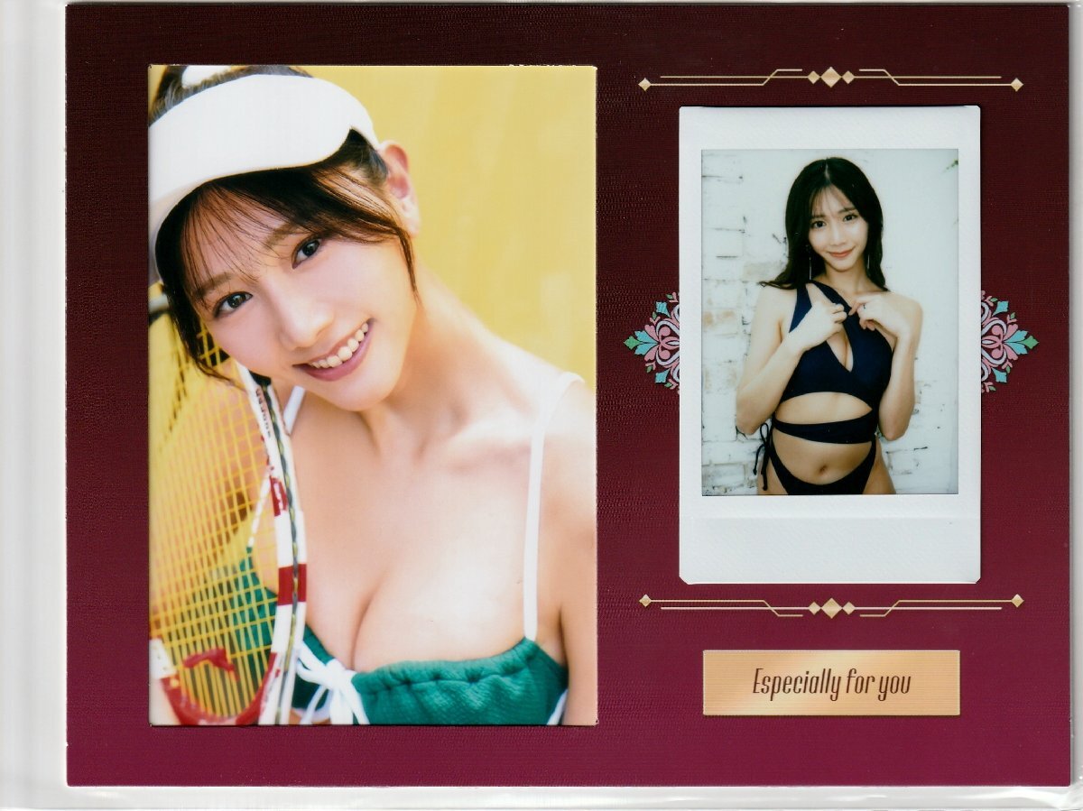 岡田紗佳　ファーストトレカ　チェキ&生写真 岡田紗佳～24～ファースト・トレーディングカード | トレカショップ アイドル