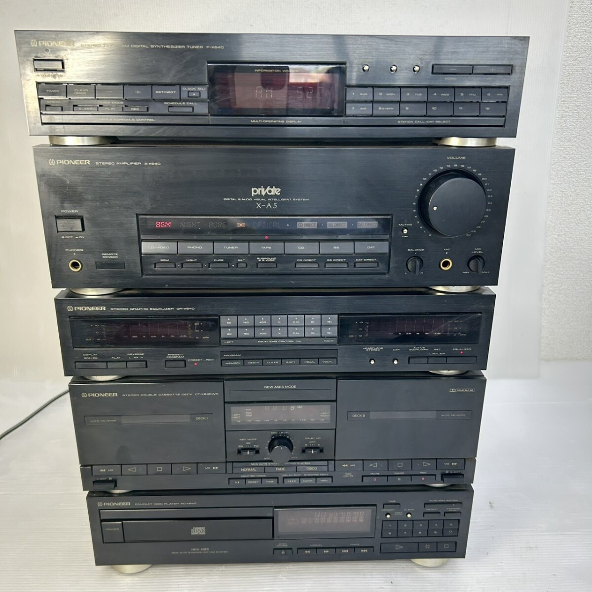 PIONEER Private X-A7 パイオニア プライベート システムコンポ バブル